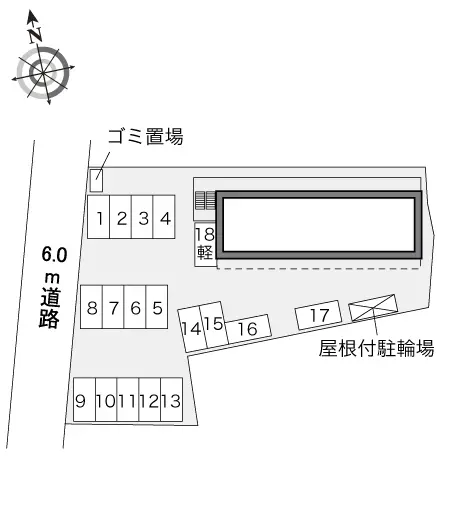 ★手数料０円★蒲郡市三谷町　月極駐車場（LP）